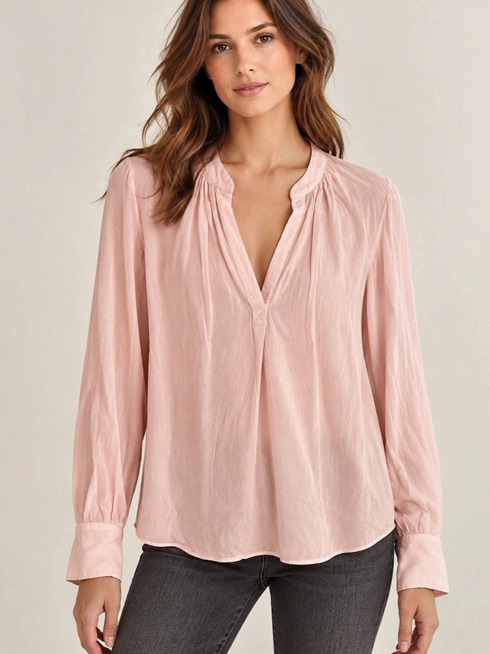 Zadig & Voltaire Tink Satin Blouse Pink